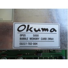 Okuma E0227-702-004 OPUS 5000 Bubble Memory Card