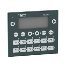 Schneider XBTR411 Small panel with keypad - matrix screen - G-O-R - 122 x 32 pixels - 24V DC