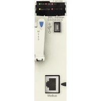 Schneider BMXP341000 Processor module M340 - max 512 discrete + 128 analog I/O - Modbus