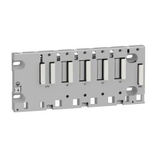 Schneider BMXXBP0400 Rack M340 - 4 slots - panel, plate or DIN rail mounting