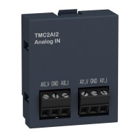 Schneider TMC2AI2 Cartridge M221 - 2 analog inputs - I/O extension